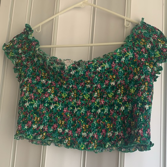 Colorful floral top - Picture 3 of 3